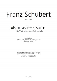 ATV029 • SCHUBERT - Fantasy - Suite - Score and parts