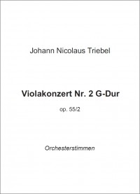 BIR010 • TRIEBEL - Konzert Nr. 3 - Orchesterstimmen