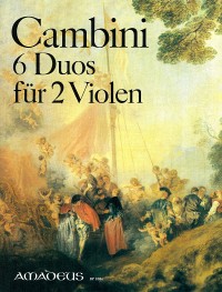 BP 2086 • CAMBINI 6 konzertante Duos für 2 Violen