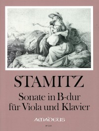 BP 2268 • STAMITZ Sonate B-dur für Viola und Klavier