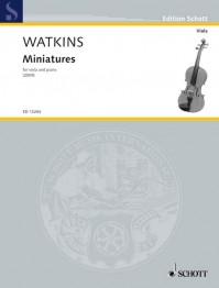 ED 13284 • WATKINS - Miniatures - Partitur und Stimme