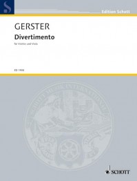 ED 1908 • GERSTER - Divertimento - 2 Stimmen