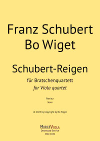 M4V-1031 • WIGET - Schubert-Reigen - Score