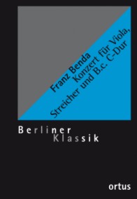 OM275-1 • BENDA - Concerto for Va. and Pi. - Score