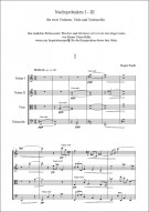 Notenbeispiel / Score example Nachtgedanken I