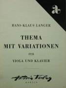 Umschlag / Cover